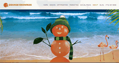 Desktop Screenshot of orangesnowman.com